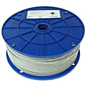 Horganyzott PVC kötél 6.0MM 6*7 100MB - 100MB - LIN 5/6 146794273 - Kötőelem