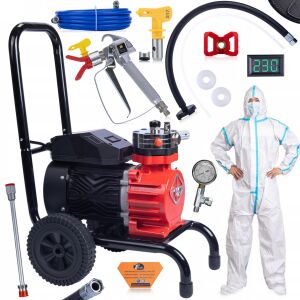 Rosfix Red Strong Storm 1100 RSS05 3500W 22MPA 18L/perc festőgép + overall + 2x tömítés 146794801 - Építkezés & Felújítás