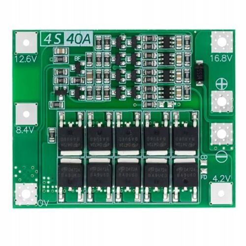Li-ion 4S 40A balanszer töltőmodul 146795065
