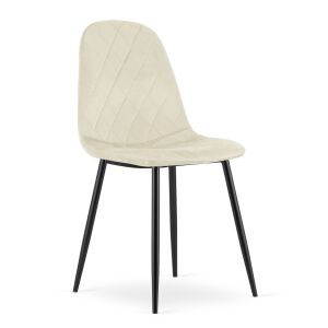 Krzesło ASTI - beż aksamit x 1 146796500 - Étkező szék