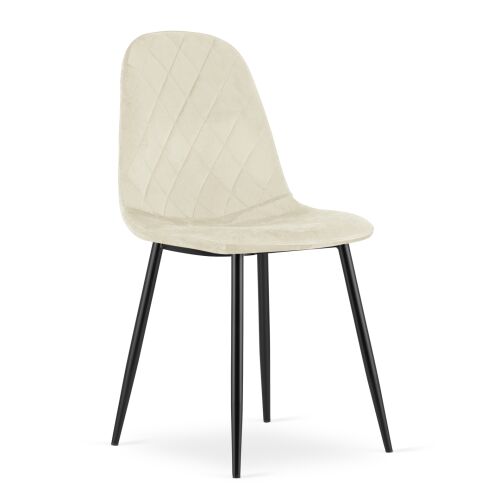 Krzesło ASTI - beż aksamit x 1 146796500