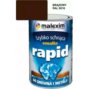 GYORSAN SZÁRADÓ ALKID ZOMÁNCFESTÉK GYORSBARNA 8016 0,7L - M/RAP.BRĄ0,7 146797467 - Felületkezelő szer