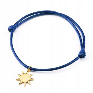 BBS-G TENGERÉSZKÉK Zsinóros karkötő SISI medállal