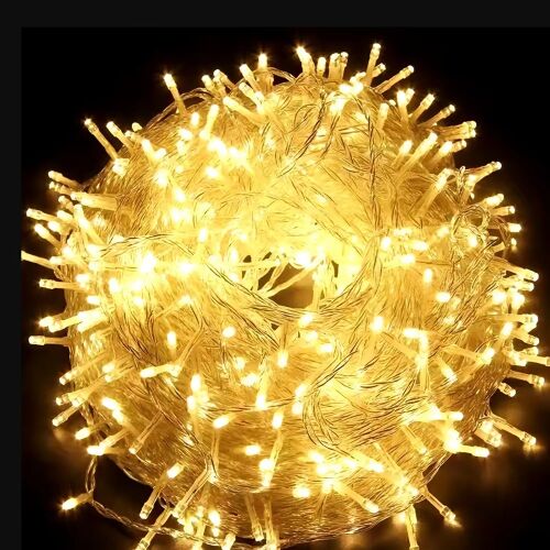 300 LED-es hangulatos karácsonyi fényfüzér 22 m beltéri dekoráció - melegfehér (BBL) 146797829