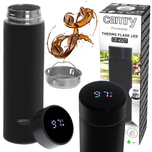 TERMOSZ BÖGRE 473ml CAMRY | CR4507BK
