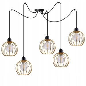 Mennyezeti lámpa, csillár, arany pók, tetőtéri dekoráció 146798368 - Lámpa & Világítás