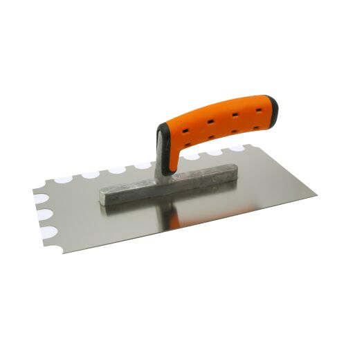 2K ROZSDAMENTES ACÉL SIMÍTÓ 130*270MM FÉLKEREK FOGÚ - E-313-0277 146798423