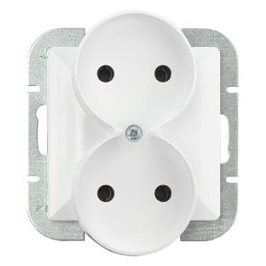 PEARL KETTŐS CSATLAKOZÓ P/TB/U FEHÉR - E+9002139