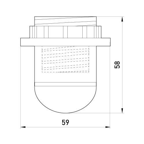 MŰANYAG LÁMPAFOGLALÓ GYŰRŰVEL E27 FEKETE - EX-S9100007 146799518