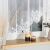 ŻANETA - Készre varrt jacquard függöny alul kivágással - 350x155 cm - fehér 146799939