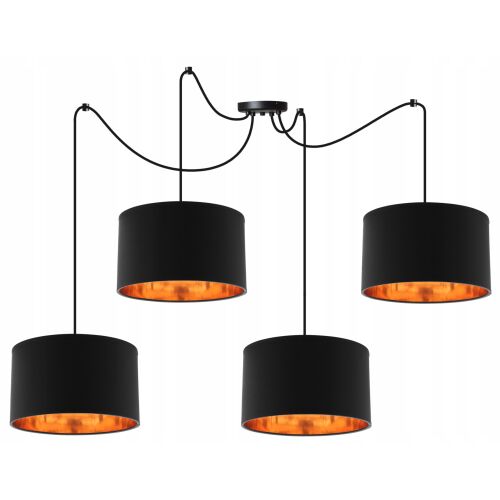 Pók alakú függőlámpa, arany középpontú LED csillár 146800379