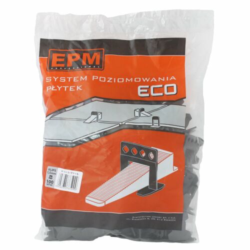 EPM ECO Burkolatszintező rendszer 1.5mm, 100 db - Burkolatszintező