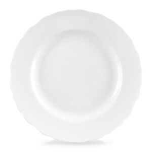 Kis Desszertes Tányér Torta Tányér Porcelán Fehér Klasszikus 19,5 cm 146800987 - Tányér