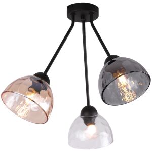 VENICE TRIO MENNYEZETI LÁMPA VEGYES LÁMPABÚRÁKKAL E27 146800995 - Lámpa & Világítás