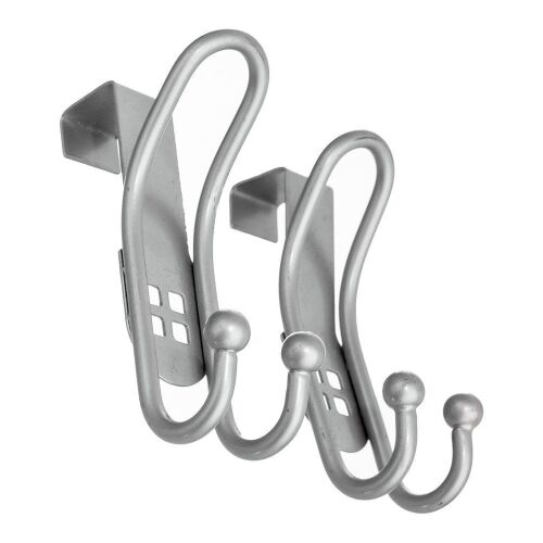 Dupla acél ajtóakasztó, 2 db.