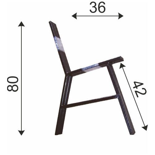 ACÉL LÁB PADHOZ, 2 DARABOS KÉSZLET - ST LAW LÁB 146801207