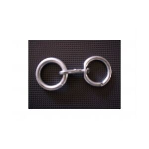 6 mm-es horganyzott forgócsap gyűrűvel - 6 színű cink 146801383 - Lánc összekötő elem