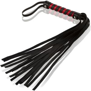 FEKETE BŐR OSTOR 45CM BDSM JÁTÉKHOZ - WDK 8883 146801455 - Lovaglás