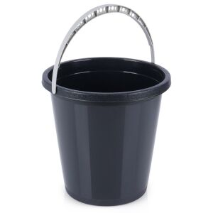 Fekete műanyag vödör 5 l 146803666 - Vödör