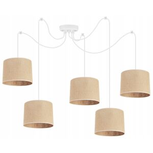 FÜGŐLÁMPA, MENNYEZETI CSILLÁR, 20 CM-ES LÁMPABÚRA, PÓK