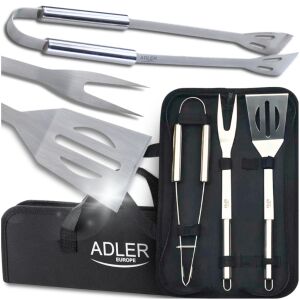 AD 6730 Grillező evőeszköz készlet poliészter tokban