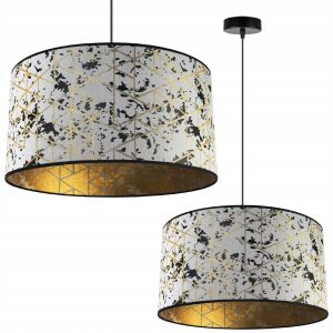 FÜGŐLÁMPA, MENNYEZETI CSILLÁR, LÁMPABÚRA, ARANY MINTÁVAL 146805256 - Lámpa & Világítás