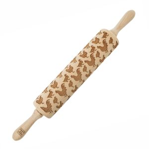 MoodForWood fa sodrófa, gravírozott, 43 cm fogantyúkkal, sütéshez tökéletes - baromfi minta 146805323 - Sodrófa & Nyújtófa