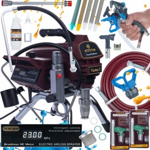 Zenthril Vortex E 3000W festőegység plusz kezdőkészlet 146806287 - Építkezés & Felújítás