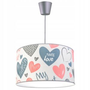 LOFT MENNYEZETI FÜGGŐLÁMPA GYEREKEKNEK, LED LÁMPABÚRÁVAL