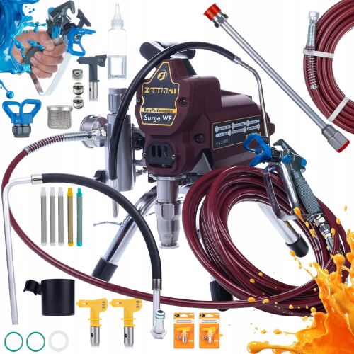 Zenthril Surge WF festőegység, 1800W 20Mpa 0.019"", 2L/perc, EasyPerformance sorozat + nagy kezdőkészlet 1. kötet 146806726