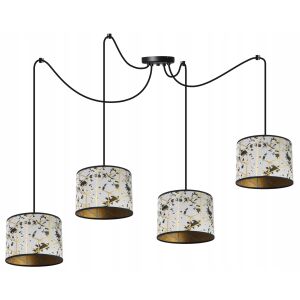 MENNYEZETI LÁMPA, PÓKMINTÁS LÁMPABURNY, ARANY 146806936 - Mennyezeti lámpa