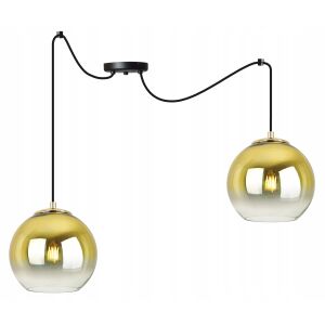 FÜGŐLÁMPA, MENNYEZETI CSILLÁR, ARANY LÁMPABÚRA, 15 CM 146806966 - Lámpa & Világítás