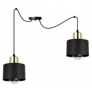 MODERN MENNYEZETI LÁMPA FEKETE LED LÁMPA 146807435 - Lámpa & Világítás