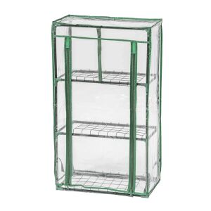 KERTI ÜVEGHÁZ 46*24*80CM PVC - DEDN04710 146807598 - Kertépítés