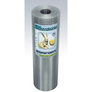 Hegesztett horganyzott háló K 50cm-es hálóméret 6,35mm drót 0,60mm - 25 MB - SB 7230021 146808059 - Kert