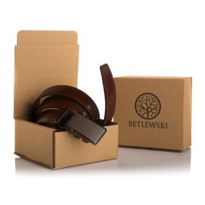 AUTO-LIC30 BR 95_K2 Férfi bőr öv AUTOMATIC 146812844 - Férfi öv