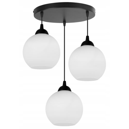 KLASSZIKUS FÉM FÜGGŐLÁMPA ÜVEGERNYŐVEL 146813107