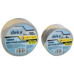 CSÚSZÁSGÁTLÓ SZALAG SÁRGA-B50MM*10M FEKETE/SÁRGA - D-300-0058