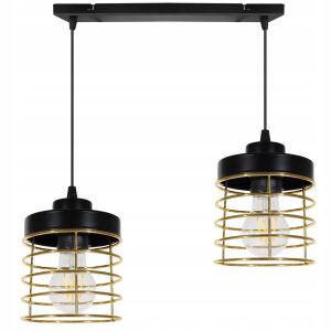 Mennyezeti lámpa, arany dróttal, LED csillár 146813826 - Lámpa & Világítás