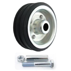 FÉM-GUMI KERÉK 80MM HÁZ NÉLKÜL 2 - KL080