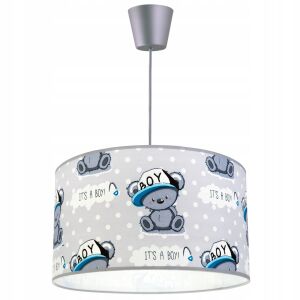 LOFT MENNYEZETI FÜGGŐLÁMPA GYEREKEKNEK, LED LÁMPABÚRÁVAL