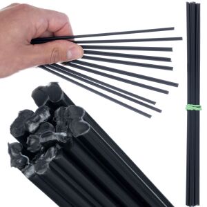 PP műanyag hegesztőanyag, fekete, 10 db, 20 cm 146816998 - Hegesztő pálca