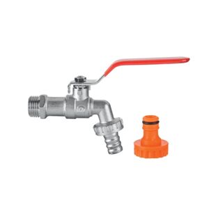 CSAPLATÓ TÖMLŐVÉGGEL ÉS GYORSCSATLAKOZÓVAL DN 15 1/2 MILENIUM - H/ZW-64-S15 146817760 - Kerti kút és csap