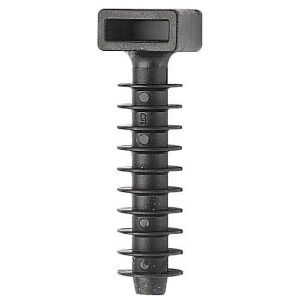 FEKETE RÖGZÍTŐCSAP KÖTŐSZALAGOKHOZ F=8MM BMKN5458E 1 DARAB - E00012-08249