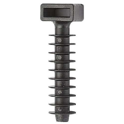 FEKETE RÖGZÍTŐCSAP KÖTŐSZALAGOKHOZ F=8MM BMKN5458E 1 DARAB - E00012-08249