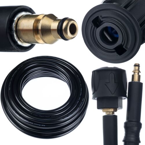 Magasnyomású tömlő hosszabbító 10m QC Stihl / Nilfisk / Gerni gyorscsatlakozó magasnyomású mosóhoz 146818713