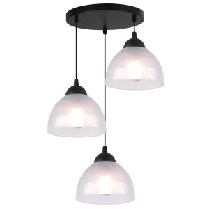 VENICE FÜGGŐLÁMPA 3 LAPOS TEJLÁMPÁVAL E27 146819103 - Lámpa & Világítás