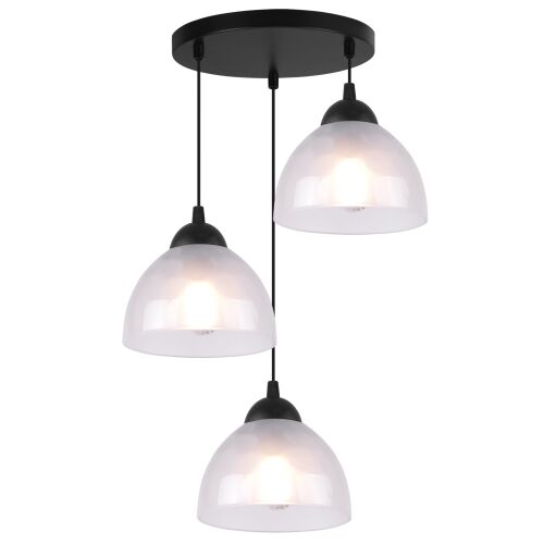 VENICE FÜGGŐLÁMPA 3 LAPOS TEJLÁMPÁVAL E27 146819103