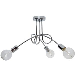 MODERN LOFT KRÓM EDISON RETRO LÁMPA