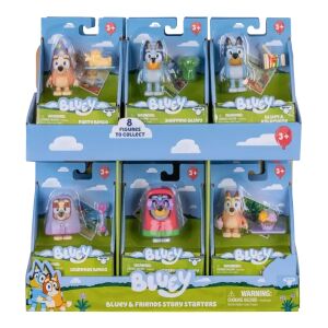 Bluey: Zaskakująca figurka - różne rodzaje 146820062 - Figura, DIY, Pojazd zdalnie sterowany, Deskorolka elektryczna, Zabawkowy karabin, nabój, Samochód do gier, Autostrada i parking i Figurka bajkowego bohatera